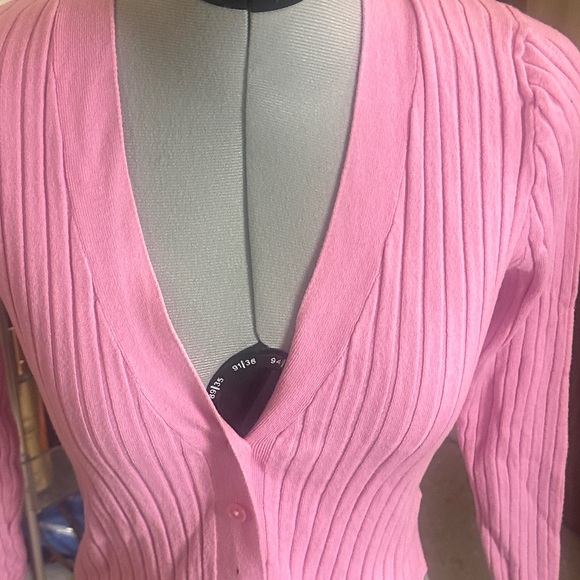 Universal Thread Pink Women's Cardigan - Picture 5 of 7